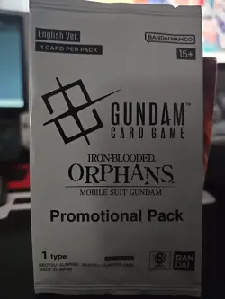 Gundam Card Game EX Base Promo EXBP-011 Iron-Blooded Orphans English - Image 2