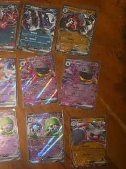 37x Chinese Pokemon TCG EX mixed card lot assorted sets - Image 3