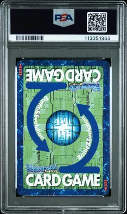 PSA10 RE-70 Mervamon Silver Etching Rare Digimon Card Game - Image 2