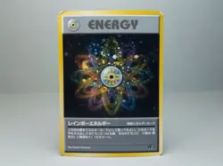 Rainbow Energy Rocket Gang Holo Japanese Pokemon Card HP - Image 1