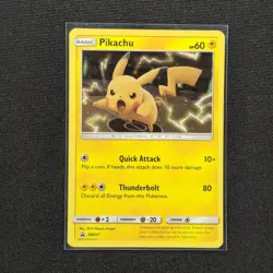 Pikachu - SM227 - Black Star Promo - Pokemon Card - VLP - Image 1