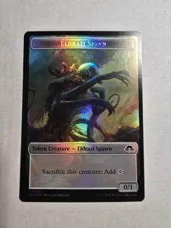 Eldrazi Spawn / Soldier Token Foil MTG MH3 - Pack Fresh - - Image 1