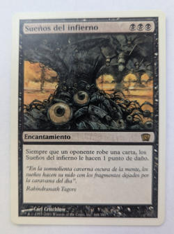 Magic Mtg Spanish Core Set 8th Edition Underworld Dream lightly played - Image 1