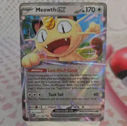 Pokemon TCG - Meowth EX 062/088 - Perfect Order - Holo Double Rare Card - Image 2