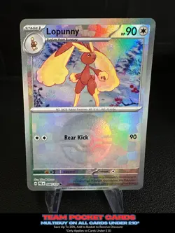 Lopunny 084/131 Pokeball, Prismatic Evolutions, Pokemon, NM - Image 1