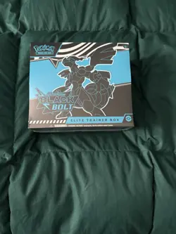 Pokemon TCG: Black Bolt Elite Trainer Box Factory Sealed - Image 1