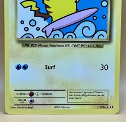 Surfing Pikachu 111/108 – XY Evolutions (Secret Rare) - LP+ - 2016 Pokemon TCG - Image 3