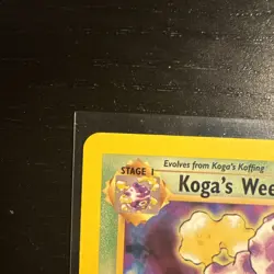 Pokemon TCG Koga's Weezing Gym Challenge 50/132 Regular - Image 2