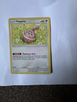 Pokemon - Happiny 161/214 - Unbroken Bonds - Uncommon - Near Mint - Image 1