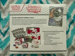 Pokemon TCG Scarlet & Violet White Flare ETB Elite Trainer Box Factory Sealed - Image 2