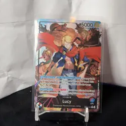 OP15-002 Lucy Alt Art Leader Adventure on KAMI's Island One Piece TCG English - Image 1