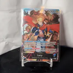 OP15-002 Lucy Alt Art Leader Adventure on KAMI's Island One Piece TCG English - Image 2