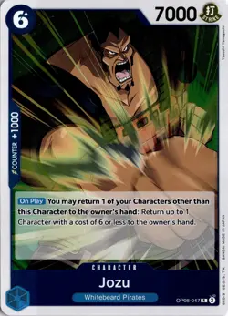 Jozu R Two Legends OP08-047 One Piece TCG - Image 1