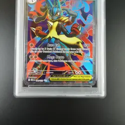 PSA 10 Mega Lucario ex 160/132 Pokemon Mega Evolutions Graded Card - Image 3