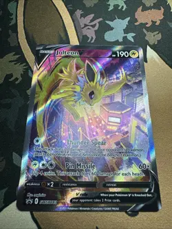 Jolteon V SWSH183 SWSH: Sword & Shield Promo Cards Holo - Image 1