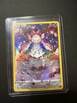 Diancie Pokemon TCG Crown Zenith Galarian Gallery Holo Card GG13/GG70 Ultra Rare - Image 1