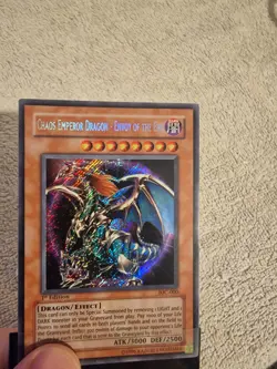 Chaos Emperor Dragon - Envoy Of The End IOC-000 Secret Rare 1st Edition - Image 1