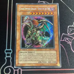 Chaos Emperor Dragon - Envoy Of The End IOC-000 Secret Rare 1st Edition - Image 1