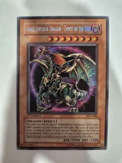 Chaos Emperor Dragon-Envoy Of The End Secret Rare 1st Edition IOC-000 - Image 1