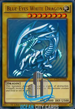 Yugioh Blue-Eyes White Dragon Limited Ed Ultra CT13-EN008 - Image 1