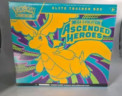 Pokemon TCG | Mega Evolutions | Ascended Heroes - Elite Trainer Box ETB - Image 1