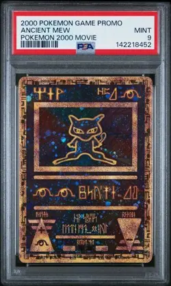 2000 POKEMON GAME MOVIE POKEMON 2000 MOVIE ANCIENT MEW PSA 9 - Image 1