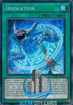 Yugioh FUEN-EN035 Invocation Secret Rare 1st Edition - Image 3