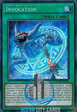 Yugioh FUEN-EN035 Invocation Secret Rare 1st Edition - Image 5