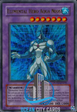 Yugioh Elemental Hero Aqua Neos POTD-EN031 Ultra Rare - Image 1