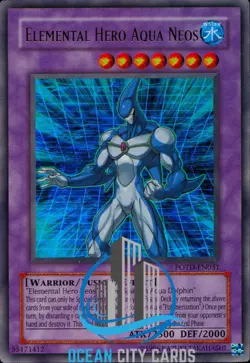 Yugioh Elemental Hero Aqua Neos POTD-EN031 Ultra Rare - Image 3