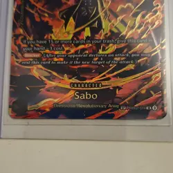 One Piece CCG Sabo PRB02-014 Special Foil 6000 Power Character Card - Image 4