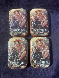 🔥One Piece Tin Pack Set Vol 2| Factory Sealed (4 tins)🔥 - Image 1