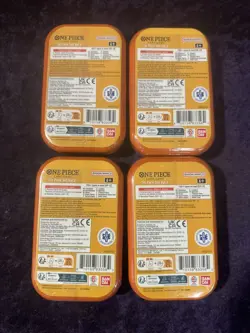 🔥One Piece Tin Pack Set Vol 2| Factory Sealed (4 tins)🔥 - Image 2