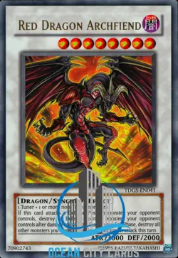 Yugioh Red Dragon Archfiend TDGS-EN041 Ultra - Image 1