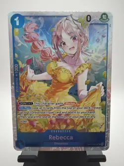 One Piece TCG OP15-053 SR Rebecca Adventure on Kami's Island English OP15 - Image 1