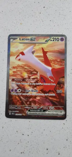 Latias EX 239/191 Special Illustration Rare Surging Sparks Pokemon TCG Card NM - Image 1