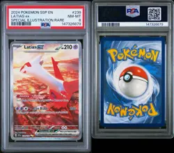 Latias EX 239/191 Special Illustration Rare Surging Sparks Pokemon Card PSA TCG - Image 1