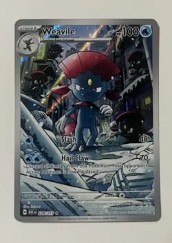Pokemon Weavile 228/217 ASC Rare Holo Dark Stage 1 Card English - Image 1