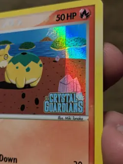 Pokemon Card - Numel Crystal Guardians 59/100 Common Reverse Holo Stamped LP - Image 4