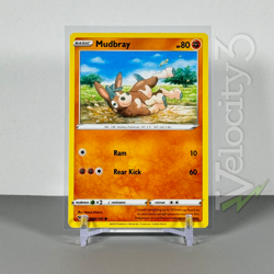Pokemon TCG Card: MUDBRAY 96/185 | Common | Vivid Voltage | NM/Mint - Image 1