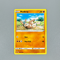 Pokemon TCG Card: MUDBRAY 96/185 | Common | Vivid Voltage | NM/Mint - Image 2