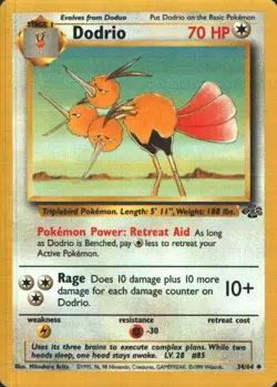Jungle Uncommon Pokemon Card Multi Listing Save 20% When Buying 2 Or More - Image 4