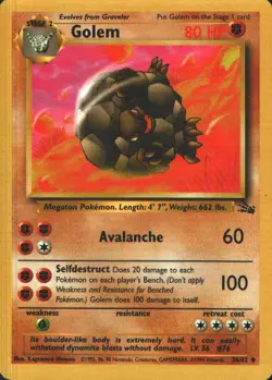 Fossil Uncommon Pokemon Card Multi Listing Save 20% When Buying 2 Or More - Image 5