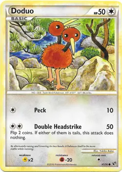 HS Undaunted Common Pokemon Card Multi Listing Save 20% When Buying 2 Or More - Image 5
