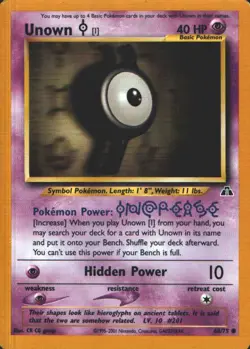 Neo Discovery Common Pokemon Card Multi Listing Save 20% When Buying 2 Or More - Image 1