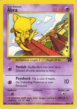 Team Rocket Common Pokemon Card Multi Listing Save 20% When Buying 2 Or More - Image 3