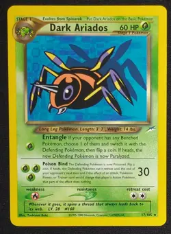Dark Ariados 17/105 Neo Destiny Pokemon Card - Image 1
