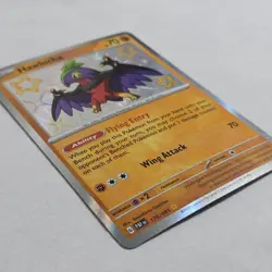 Hawlucha 175/091 Paldean Fates NM Pokemon Card – Shiny Rare - Image 2