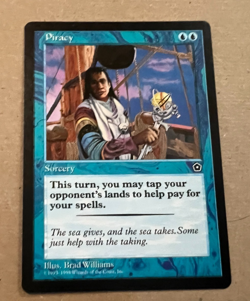 Piracy - Portal Second Age - MTG - Magic the Gathering - Image 2