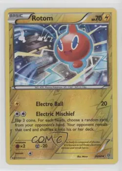 Rotom Reverse Foil Pokemon XY Ancient Origins #29 - Image 1